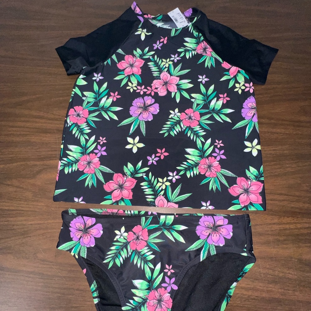 Girls sz XL 16/18 Swim set Sugar & Jade